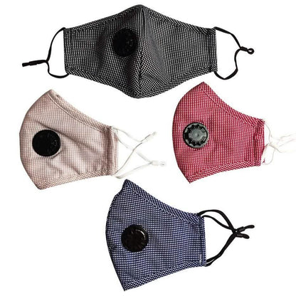 2-Pack: Multilayer Non-Medical Reusable Face Mask with Filter