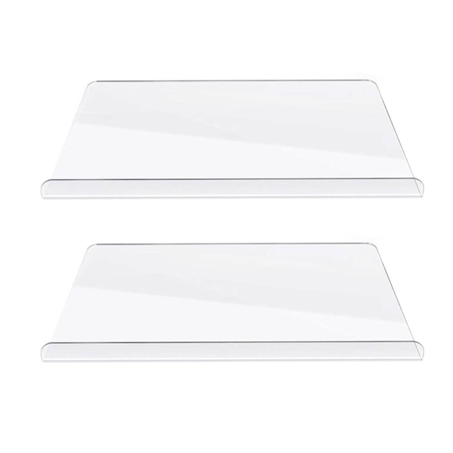2-Pack: Non-Slip Transparent Countertop Cutting Board Kitchen Countertop Protector