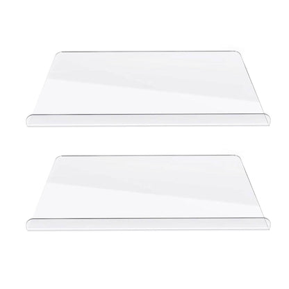 2-Pack: Non-Slip Transparent Countertop Cutting Board Kitchen Countertop Protector
