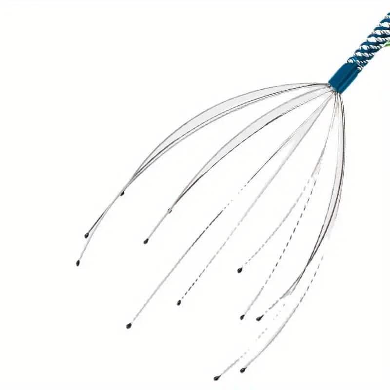 2-Pack: Octopus Head Scalp Relaxation Metal Massager