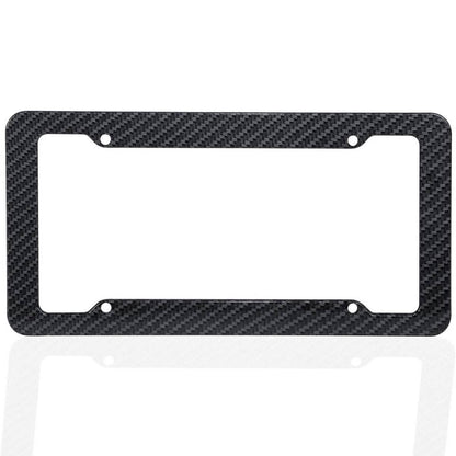 2-Pack: OxGord Carbon fiber License Plate Frame