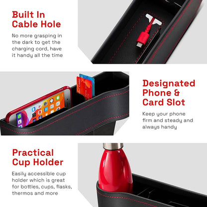 2-Pack: PerPlus Car Seat Gap Filler Organizer