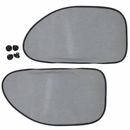 2-Pack: Premium Quality Car Pop-Up Mesh Side Window Sunshades