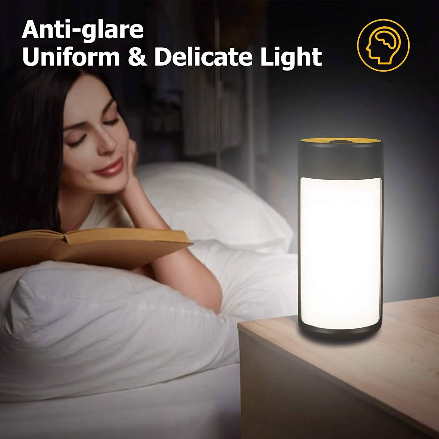 2-Pack: Rechargeable LED Camping Lantern