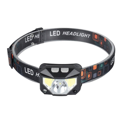 2-Pack: Rechargeable Motion Sensor Headlamp 6 Light Modes Headlight