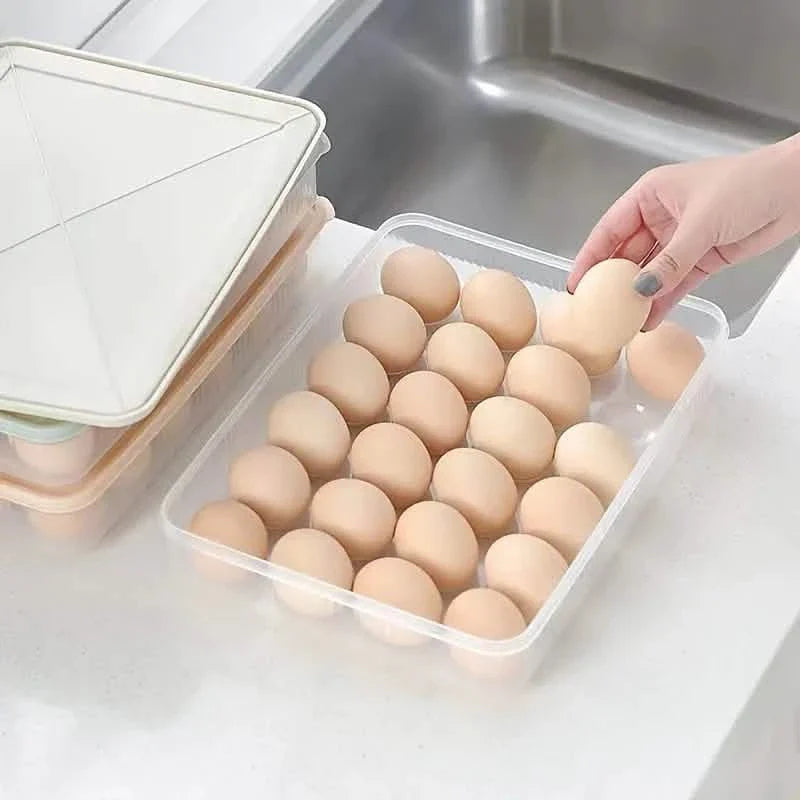 2-Pack: Refrigerator Egg Box Food Preservation
