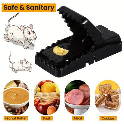 2-Pack: Safe Indoor Mouse Trap