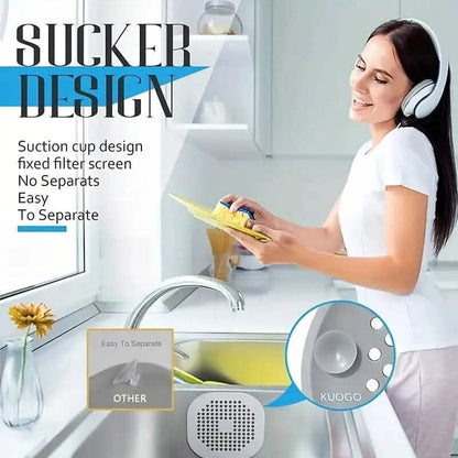 2-Pack: Sink Anti-Clog Hair Filter