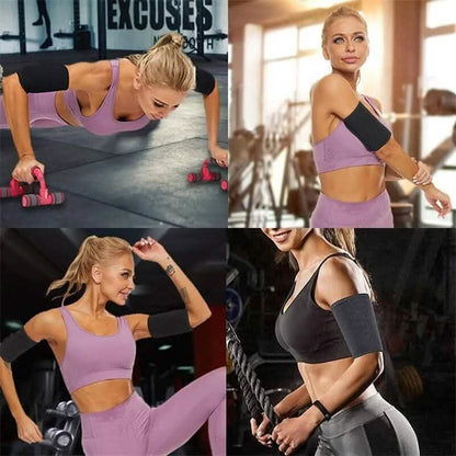 2-Pack: Slim Arm Trimmer Sauna Sweat Band For Women
