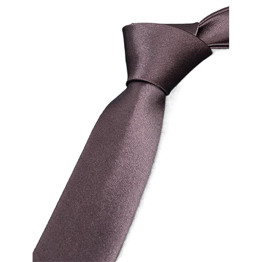 2-Pack: Solid Colored Pure Color Neck Ties