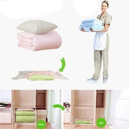2-Pack: Space Saver Saving Storage Seal Vacuum Vac Bags