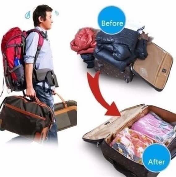 2-Pack: Space Saver Saving Storage Seal Vacuum Vac Bags
