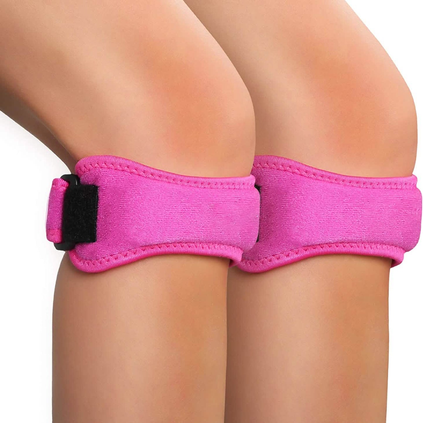 2-Pack: Stabilizer Straps for Knee and Patella Pain Relief