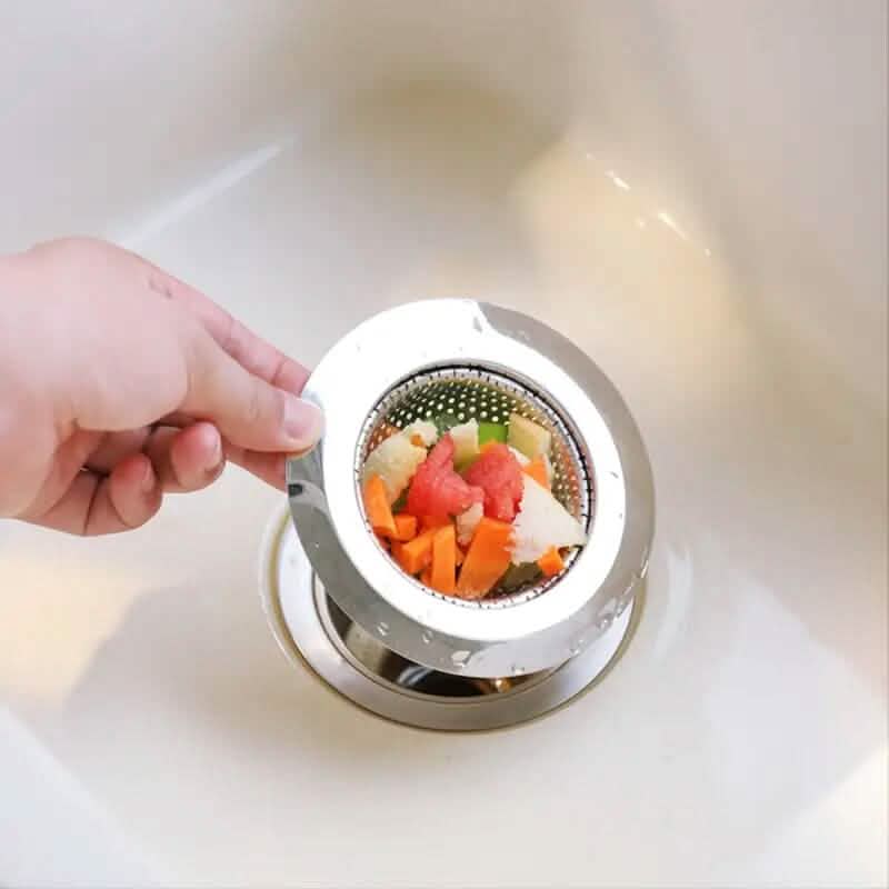 2-Pack: Stainless Steel Kitchen Sink Strainer