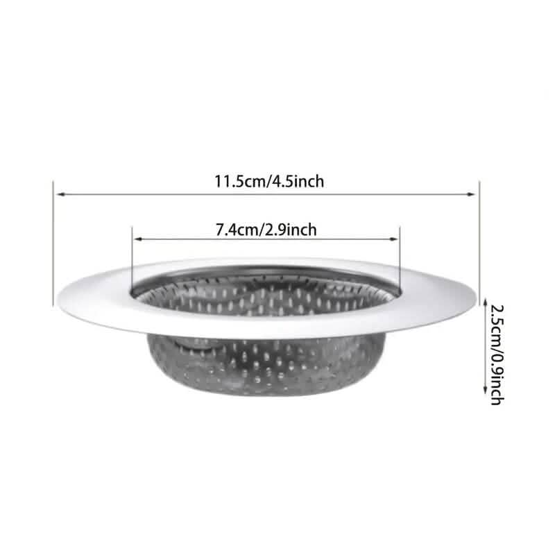 2-Pack: Stainless Steel Kitchen Sink Strainer