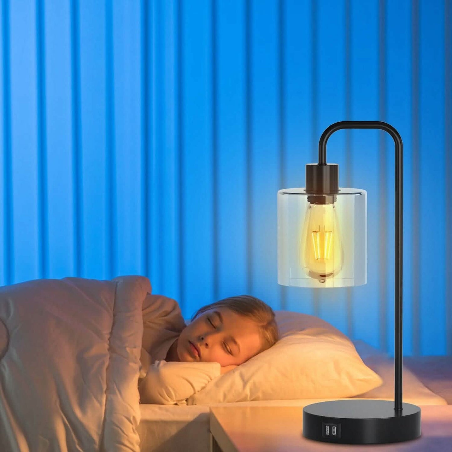 2-Pack: Touch Control Table Lamp