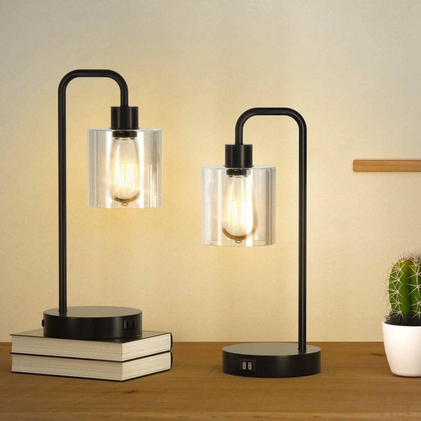 2-Pack: Touch Control Table Lamp