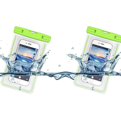 2-Pack: Universal Cell Phone Waterproof Dry Bag Case