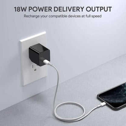 2-Pack: USB C Charger Minima 20W Fast Type C Wall Charger