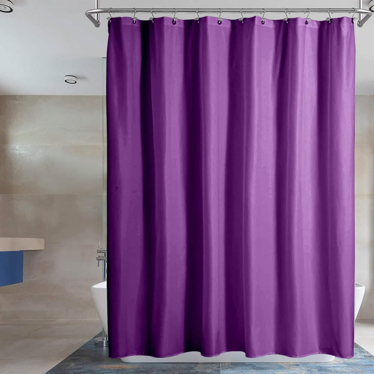 2-Pack: Water-Proof Printed Peva Shower Curtain
