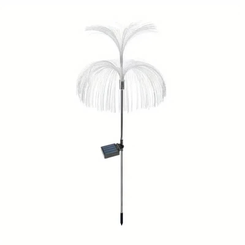 2-Pack: Waterproof Solar Jellyfish Fiber Optic Light