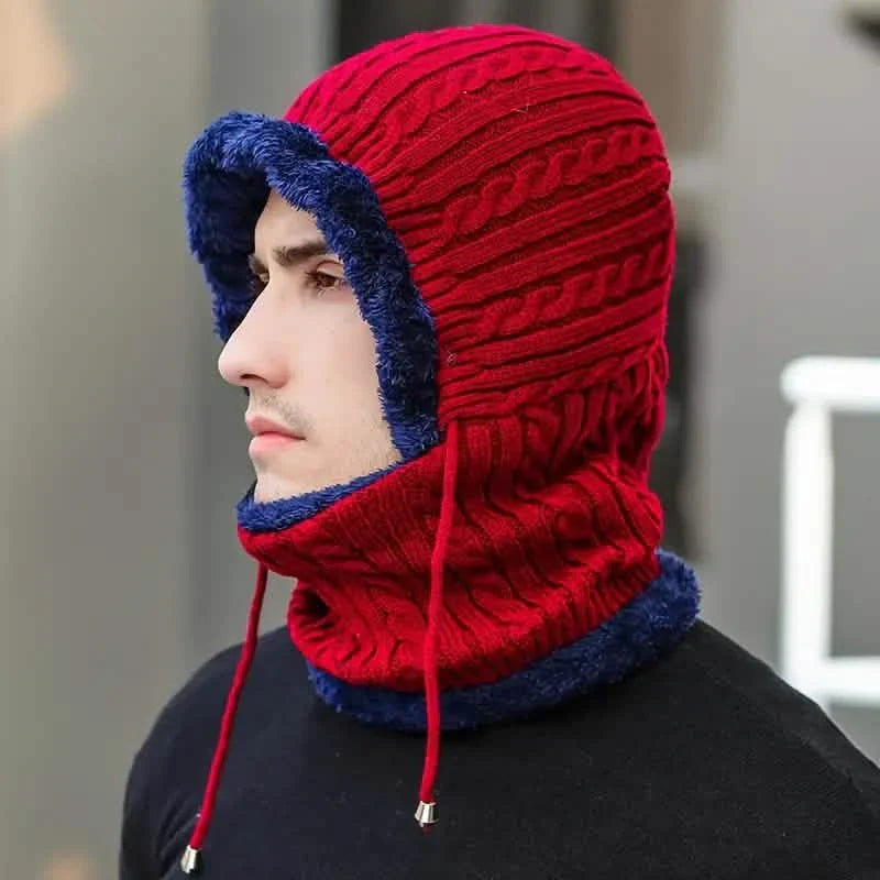 2-Pack: Winter Warm Hat Plus Velvet Knitted Pullover Hat For Men And Women