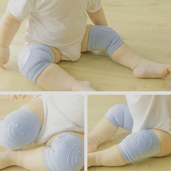 5-Pair: Baby Knee Pad Safety Crawling Elbow Cushion