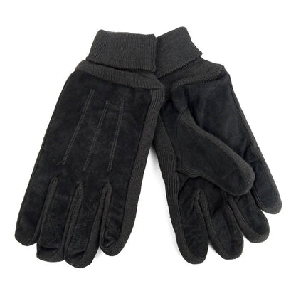 2-Pair: Men's Genuine Winter Gloves with Soft Acrylic Lining