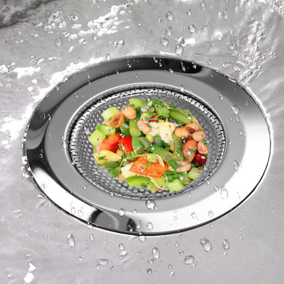 2-Piece: 4.53-Inch Kitchen Sink Strainer