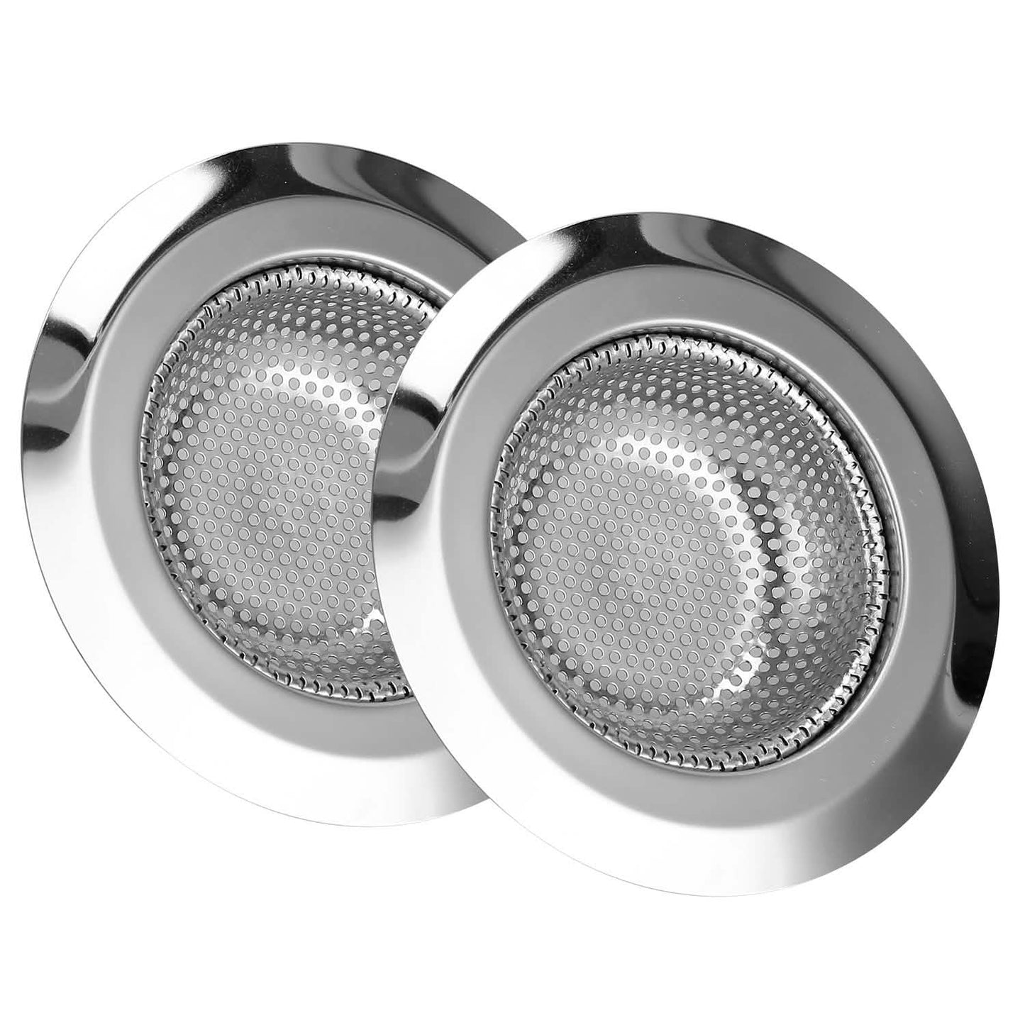 2-Piece: 4.53-Inch Kitchen Sink Strainer