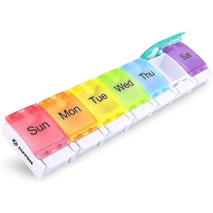 2-Piece: 7 Day Pill Box Case
