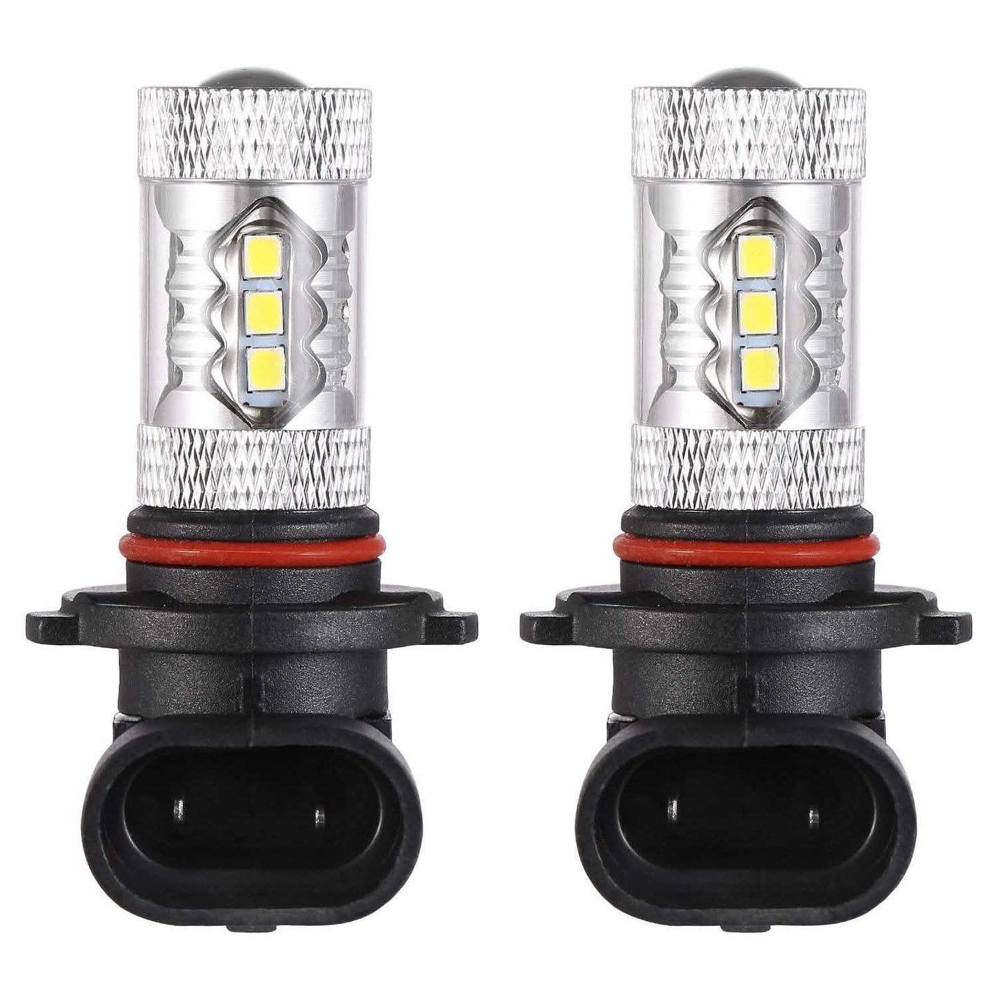 2-Piece: 980LM 80W 9006 HB4 LED Fog DRL Light Bulb