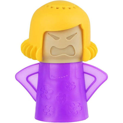 2-Piece: Angry Mama Microwave Steam Cleaner