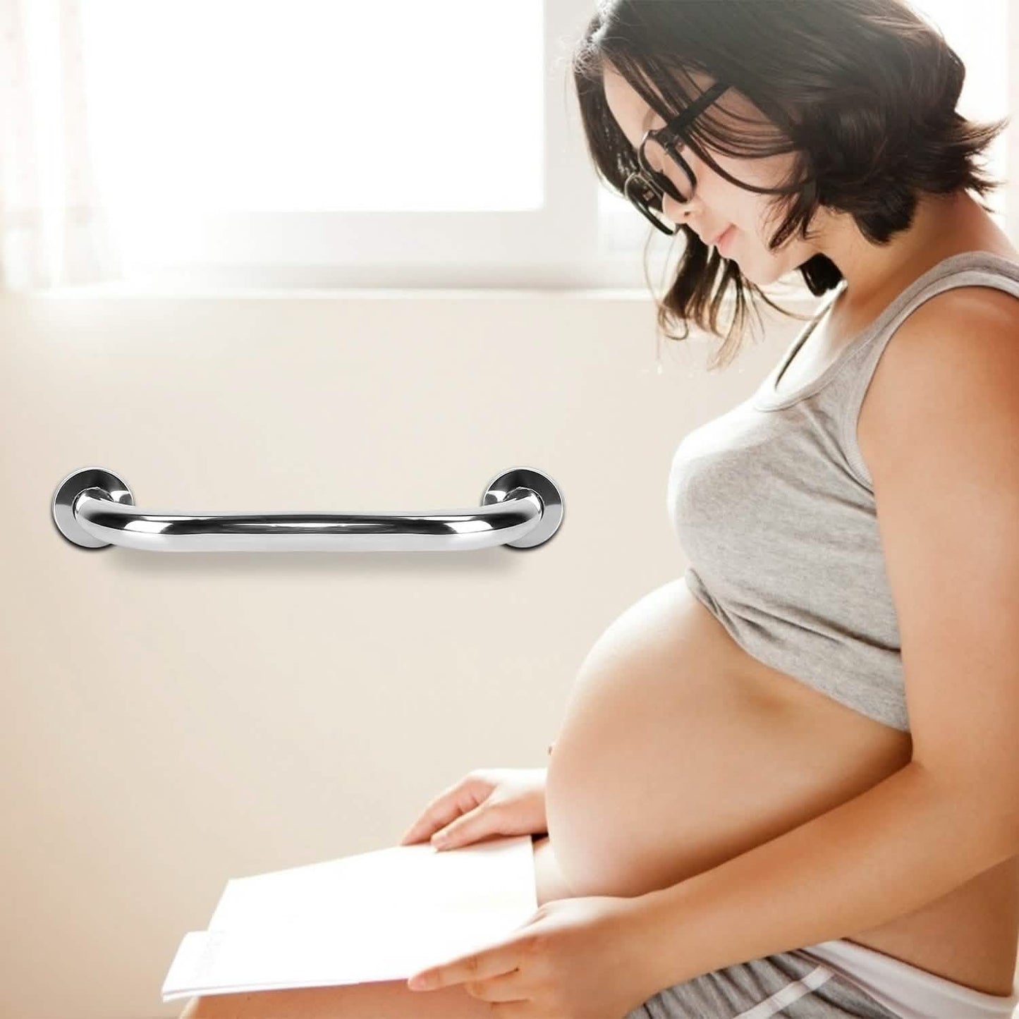 2-Piece: Bath Grab Bar