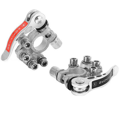 2-Piece: Battery Terminal Connector Quick Release Disconnect Car Battery