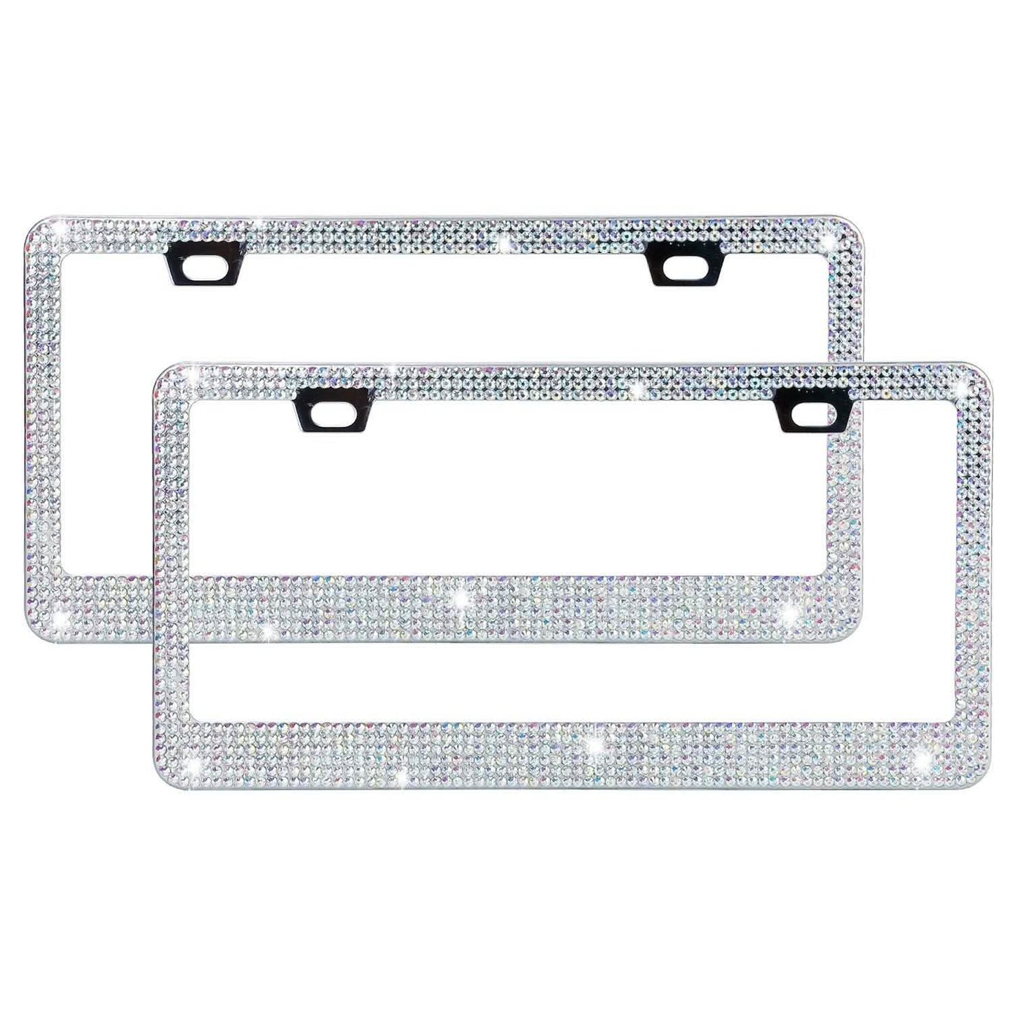 2-Piece: Bling License Plate Frames