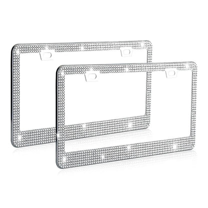 2-Piece: Bling License Plate Frames