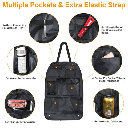 2-Piece: Car Backseat Organizer