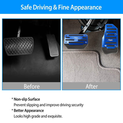 2-Piece: Car Brake Pedal Cover