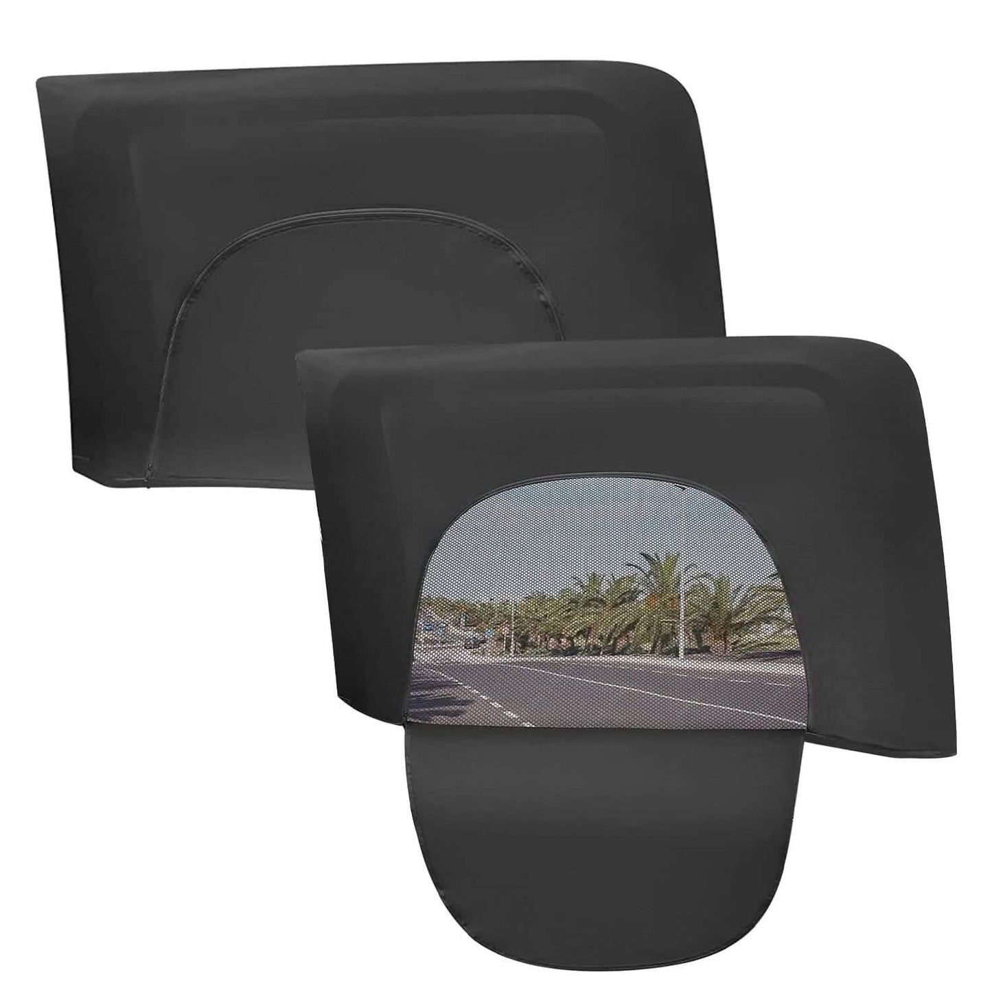 2-Piece: Car Side Window Screen Mesh Cover