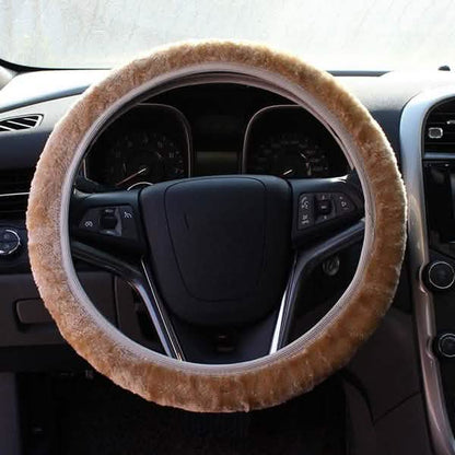 2-Piece: Car Steering Wheel Cover