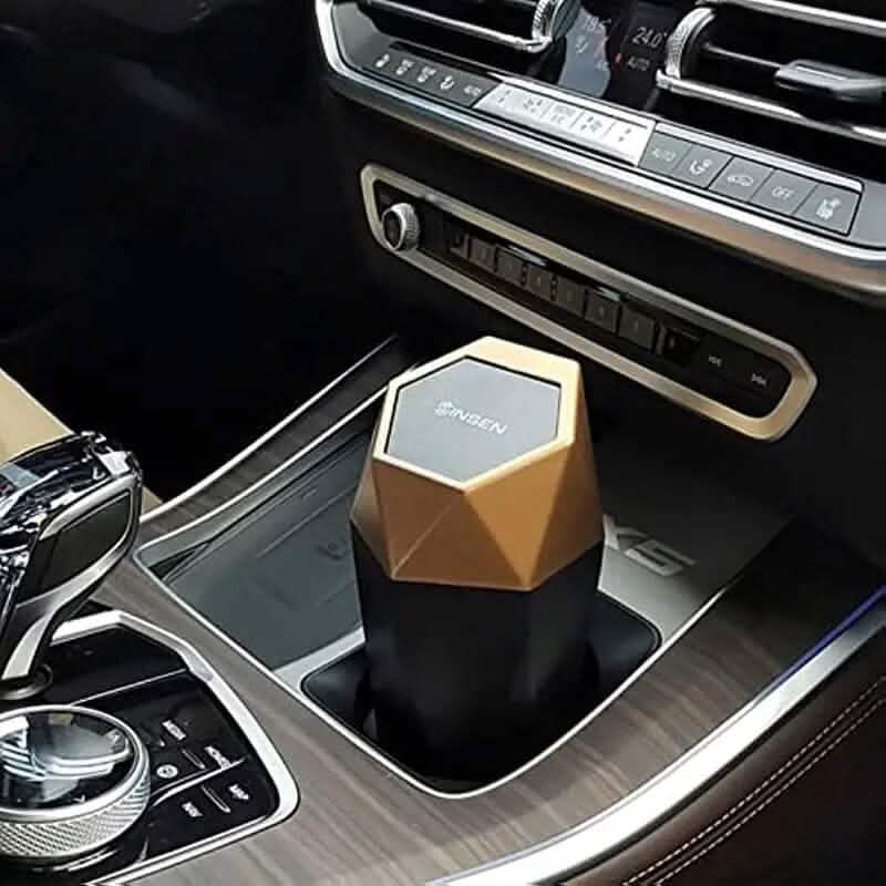 2-Piece: Compact Car Mini Trash Can