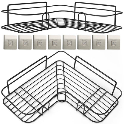 2-Piece: Corner Shower Caddy Shelves