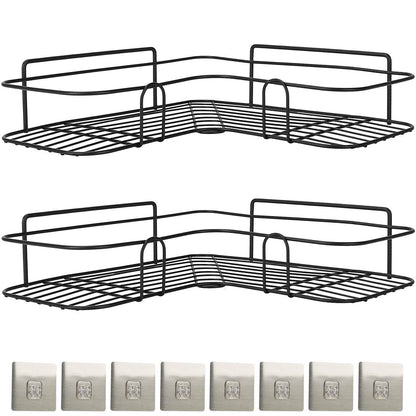 2-Piece: Corner Shower Caddy Shelves