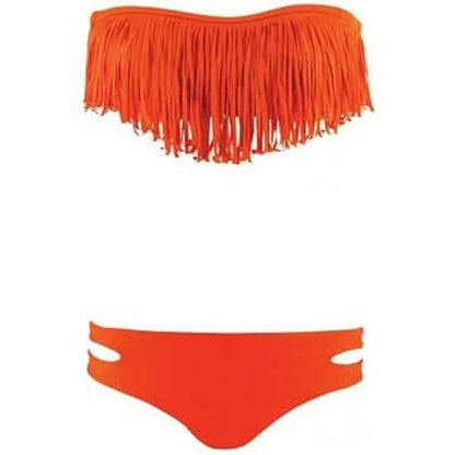 2-Piece: Fashion Fringe Bikini Swimwear