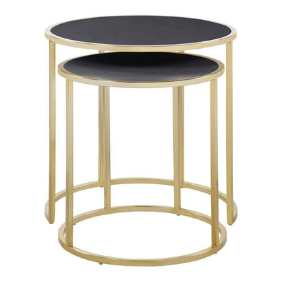 2-Piece: Iconic Home Tuscany Nesting Table