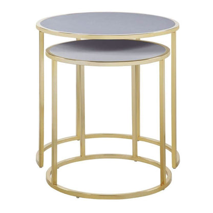 2-Piece: Iconic Home Tuscany Nesting Table