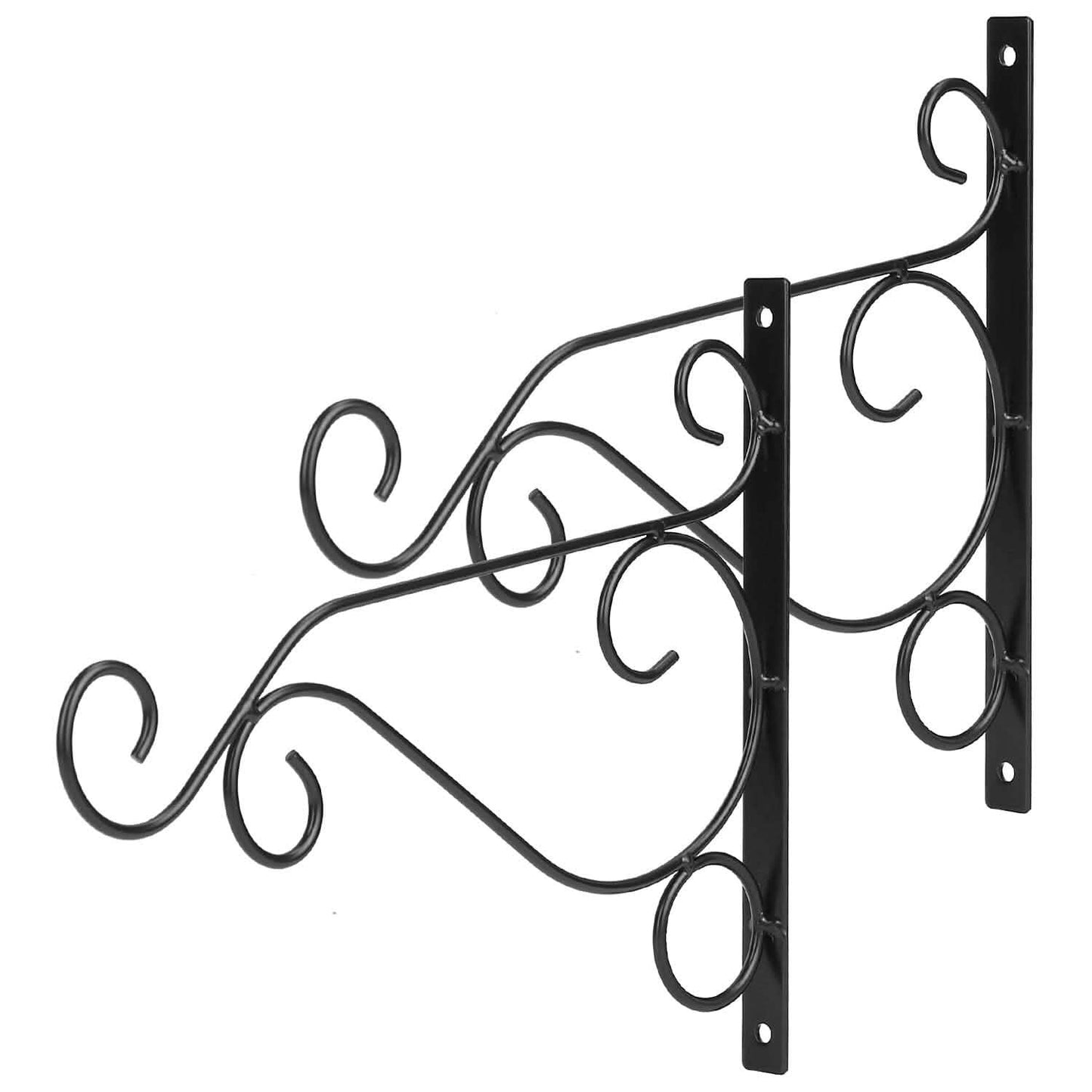 2-Piece: Iron Plant Hanging Bracket Plant Hanger Wall Hooks
