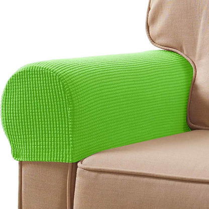 2-Piece: Jacquard Sofa Armrest Slipcover
