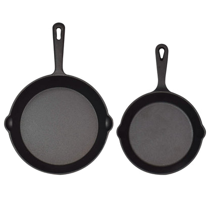 2-Piece: Jim Beam Cast Iron Skillets